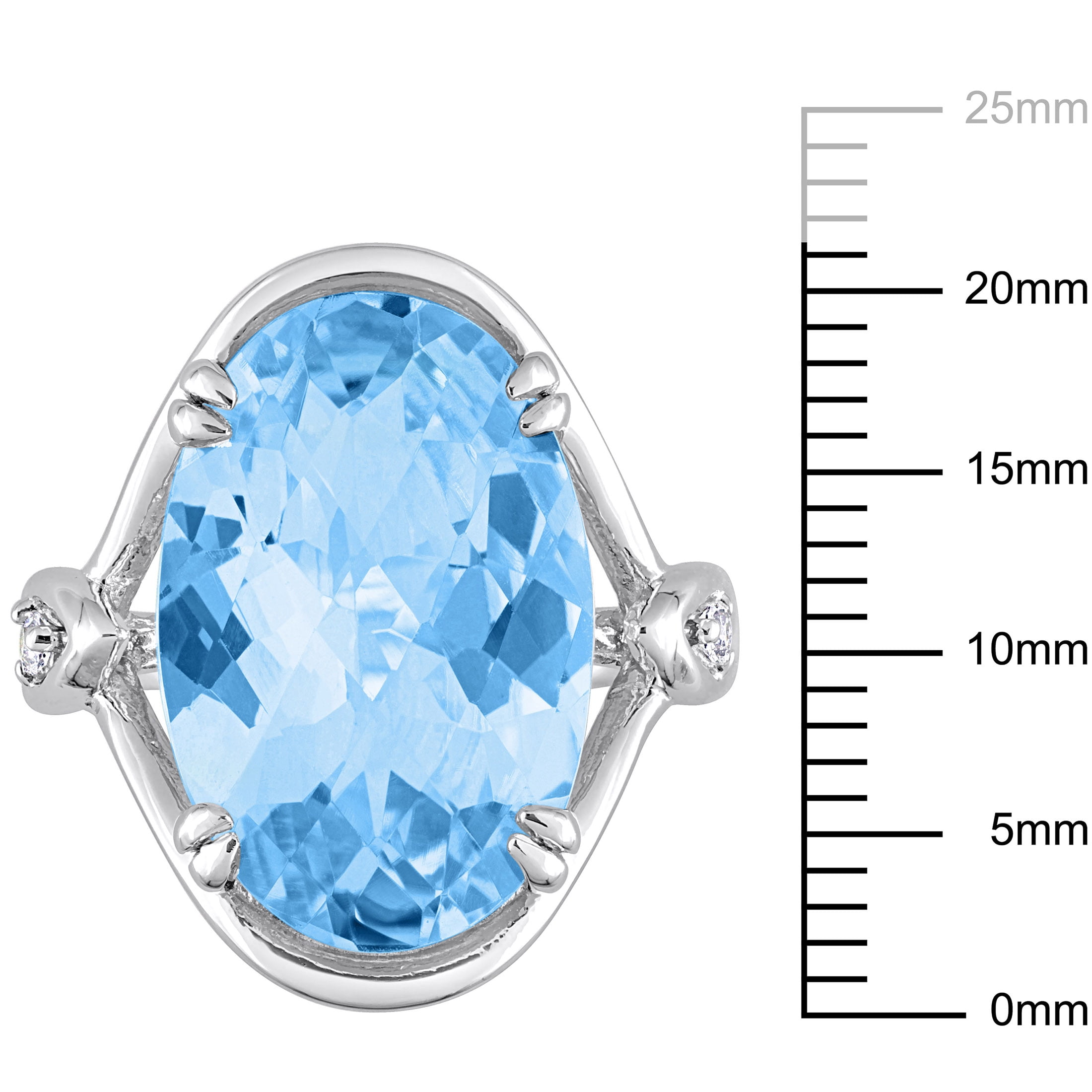 Everly Women's Topaz Sterling Silver Ring