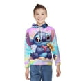 thumbnail image 2 of Stitch Hoodie with Pocket Cartoon Anime for Boys Girls Teens Gift, 2 of 6
