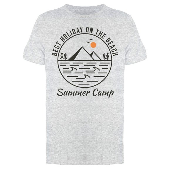 Summer Camp Beach Tee Men's -Image by Shutterstock