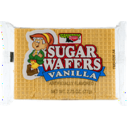 Keebler Vanilla Sugar Wafers Cookies, 2.75 oz - 12 Pack