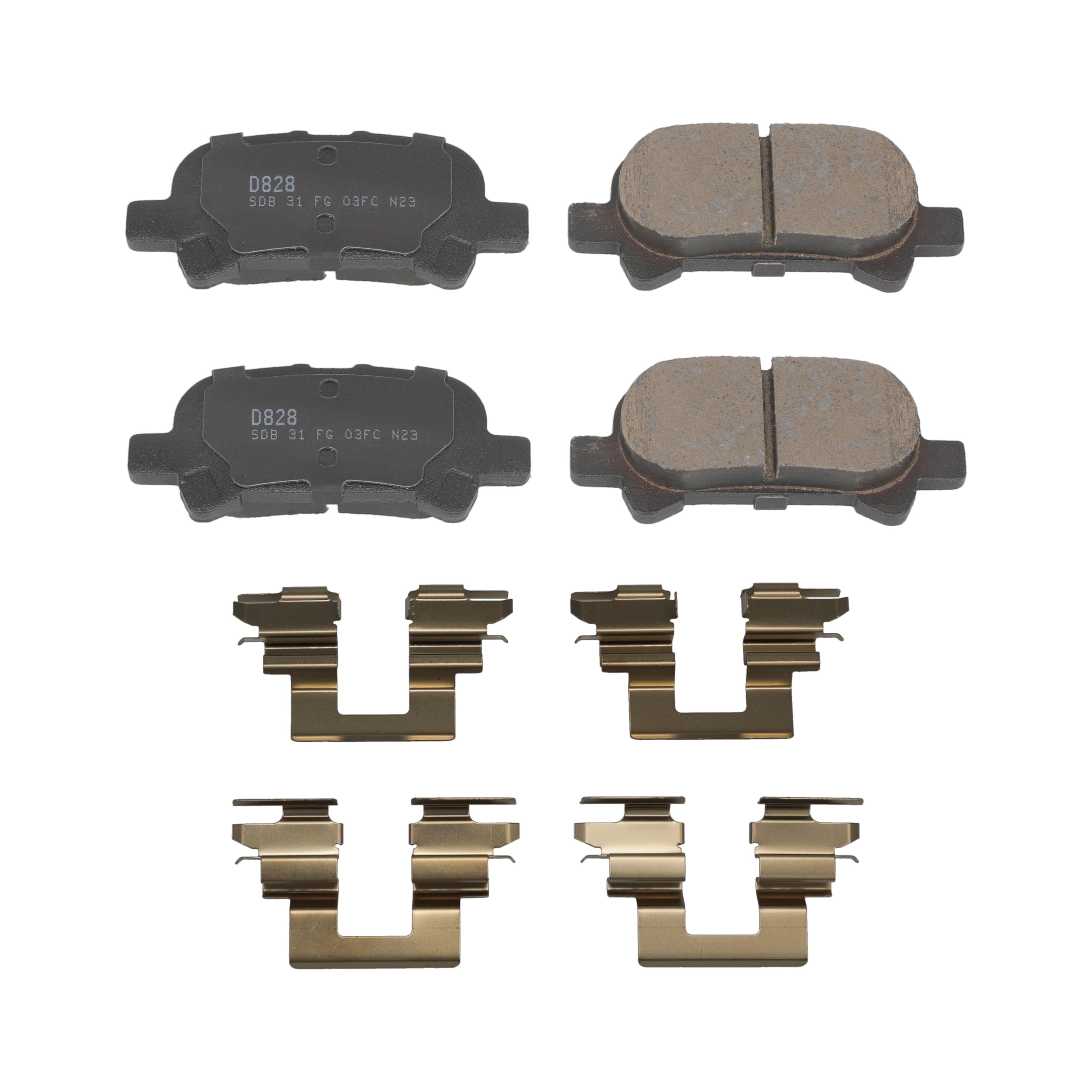 Winstop Brake Pad Set, Rear WS.0828.0.C, Toyota Camry 2006-2000