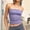 Light Violet, variant on Women Elegant Floral Lace Tube Tank Top Strapless Sheer Fitted Cropped Bandeau Top Slim Fit Women Soft Lightweight Cute Cami Daily Party Travel Outfits, Light Blue M