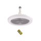 thumbnail image 1 of Ventilador de Techo con Control Remoto y Luz 30W LáMpara LED Inteligente Silencioso E27 Base Convertidora Gris, 1 of 5