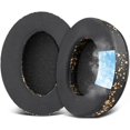 thumbnail image 1 of wonima44 Cooling Gel Replacement Earpads Cushions for HyperX Cloud 1/2/3/Pro/Core, Cloud Alpha/Flight/Stinger Series, CloudX Stinger/Flight Series Headset - Black Gold, 1 of 1