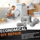 thumbnail image 5 of 4pack DC61-03128A Dryer Leveling Leg Feet Replaces 2692286 AP5324682 PS4206963 Leveling Legs, 5 of 5