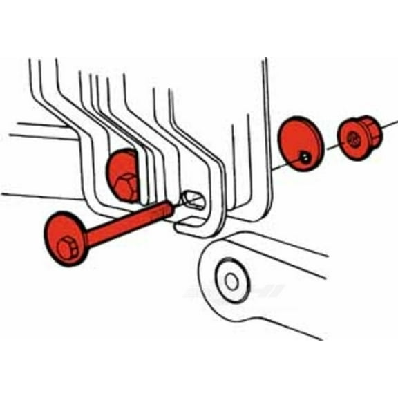 Alignment Cam Bolt Kit Fits select: 1986-2005 FORD TAURUS, 1986-2005 MERCURY SABLE