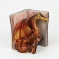 thumbnail image 2 of Funny Dragon Bookends Dragon Statue Desktop Bookend For  Bookshelf Decoration With Package, 2 of 8
