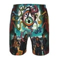 thumbnail image 4 of Rock Music Tool Band Men's Beach Shorts Swim Trunks Casual Quick Dry Board Shorts Swimwear with Mesh Lined and Pockets, 4 of 8