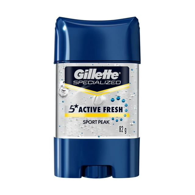 Gel Invisible Antitranspirante Gillette Specialized Active Fresh Sport Peak 82 g
