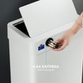 thumbnail image 6 of Pirecart 13.2 Gallon Automatic Trash Can Kitchen Office Touchless Motion Sensor Trash Can Stainless Steel, White, 6 of 10