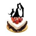 thumbnail image 6 of Acrylic  Silhouette Cake Topper Wedding Party Decoration, 6 of 6