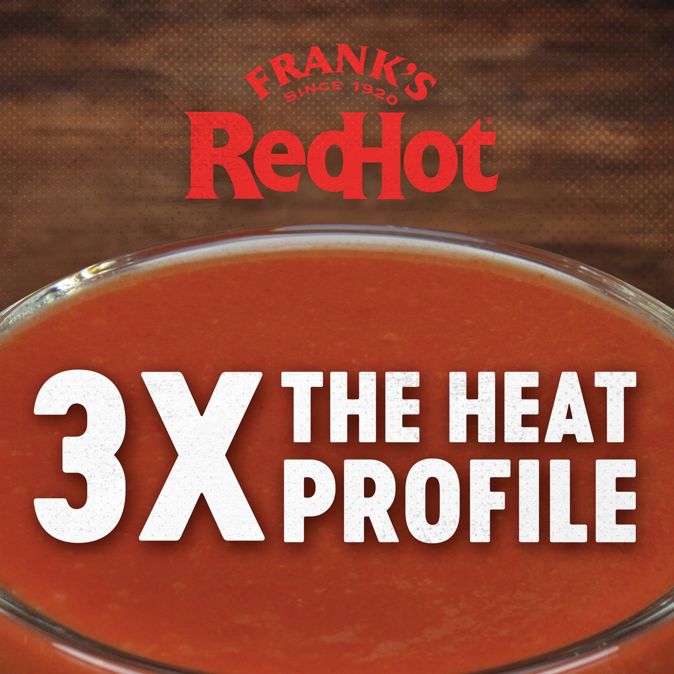 Frank's RedHot Xtra Hot Cayenne Pepper Hot Sauce, 1.0 gal Jug
