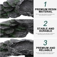 thumbnail image 4 of SHISUYAN Basking Platform for Turtle Resin Tortoise Habitat Reptile Hiding Cave Resin Basking Platform, 4 of 8