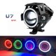 thumbnail image 1 of 1Pcs U7 Mini(Red Ring) Fog Light For Motorcycle, 1 of 5