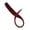 Brick Red, variant on 22 Inch Straight Clip In Synthetic Fiber Hair Extensions for Party Wigs