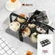 thumbnail image 4 of Porta Cupcakes de Acetato – Set de 5 Bases Negro, 4 of 4
