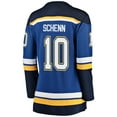 thumbnail image 3 of Women's Fanatics Brayden Schenn Blue St. Louis Blues Breakaway Player Jersey, 3 of 3