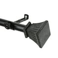 thumbnail image 2 of 13/16" Dia Adjustable 28-48" Amara Curtain Rod in Black, 2 of 3