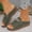 Army Green, variant on KIJBLAE Women's Glitter Rhinestone Embellished Slide Sandals, Wide Width Open Toe Fashion Comfort Casual Summer Slippers Army Green 40