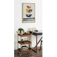 thumbnail image 6 of Kate and Laurel Sylvie The Family Tree Framed Canvas Wall Art by Rachel Lee of My Dream Wall, 23x33 Gold, Colorful Animal Art for Wall, 6 of 7