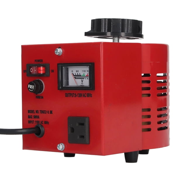 Regulador de voltaje variable ANGGREK cobre puro 500 W Enchufe estadounidense 110 V