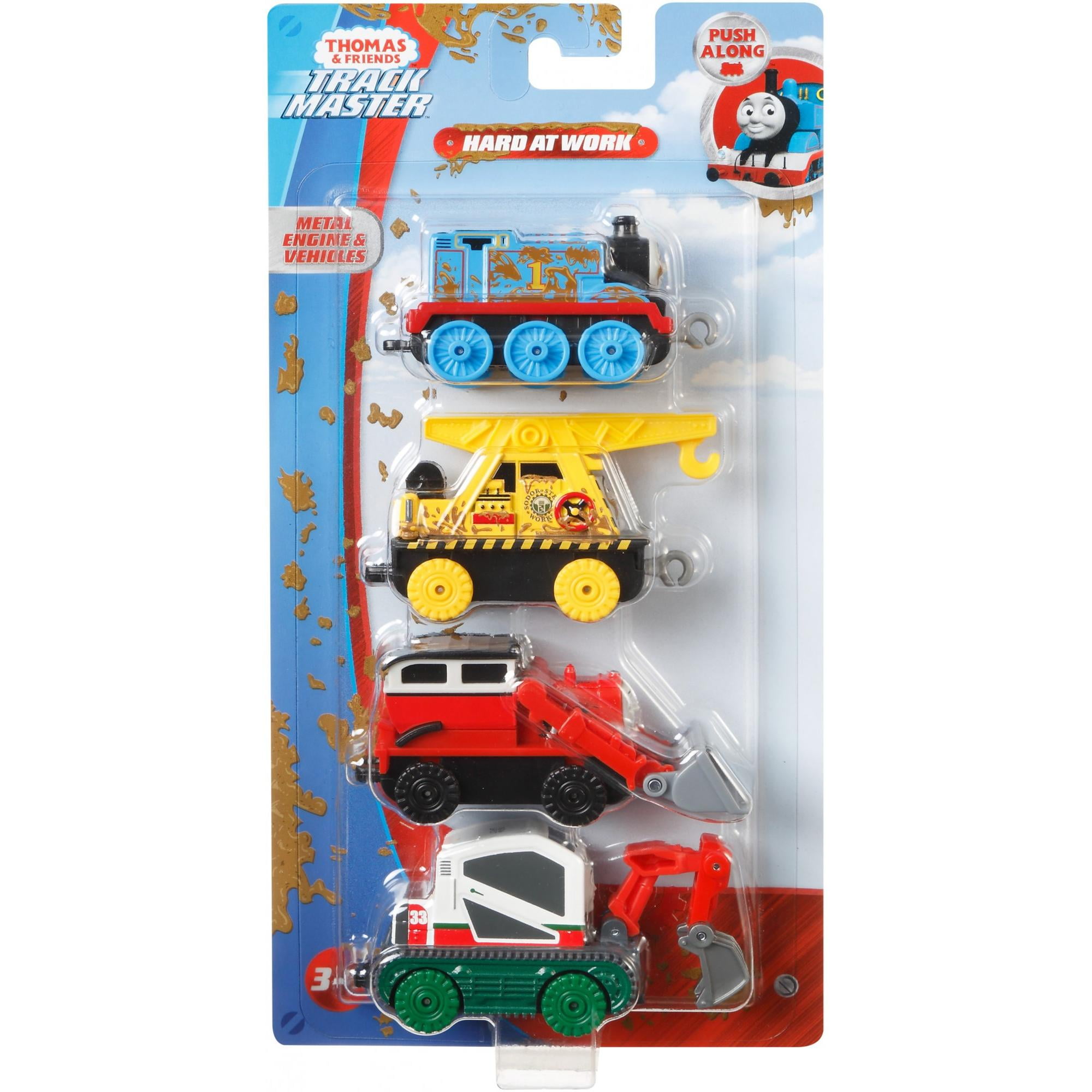 thomas and friends trackmaster push along sodor steamies multipack
