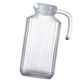 thumbnail image 1 of Jarra de agua, jarra para agua caliente/fría, té helado, jugo, bebida, tetera a rayas de 1800 ml Hervidor rayado 1800ml, 1 of 8