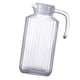 thumbnail image 1 of Jarra de agua, recipiente para bebidas, dispensador de bebidas, jarra de agua, jarra de acrílico, Hervidor rayado 1800ml, 1 of 8