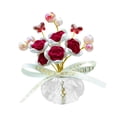 thumbnail image 1 of DOLITY Car Dashboard Rose Decor Decorative Sculpture for Women Girl Restaurant Red, 1 of 9