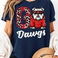 thumbnail image 3 of Bulldog Go Dawgs Unisex T-Shirt, Sizes S-5XL - Gategoo, 3 of 5