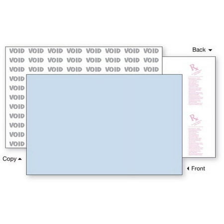 Security Paper,1 Part, Blue