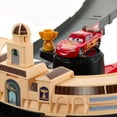 thumbnail image 6 of Disney and Pixar Cars NASCAR Lane Change Race Playset with 2 Toy Vehicles, Includes Lightning McQueen, 6 of 7