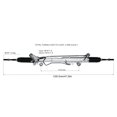 thumbnail image 2 of Power Steering Rack +Pinion Assy for 2007-2015 Ford Edge Lincoln MKX 22-2014, 2 of 10