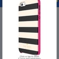 thumbnail image 1 of Kate Spade hybrid hardshell case for iPhone 5/5s Black White Pink, 1 of 3