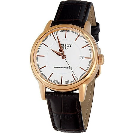 Tissot Men's T0854073601100 T Classic Analog Display Swiss Automatic Brown (Best Swiss Automatic Watches)