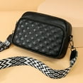 thumbnail image 1 of Women Crossbody Bag Color Clash PU Tote Bag Chain Simple Female Commuter Handbag, 1 of 9