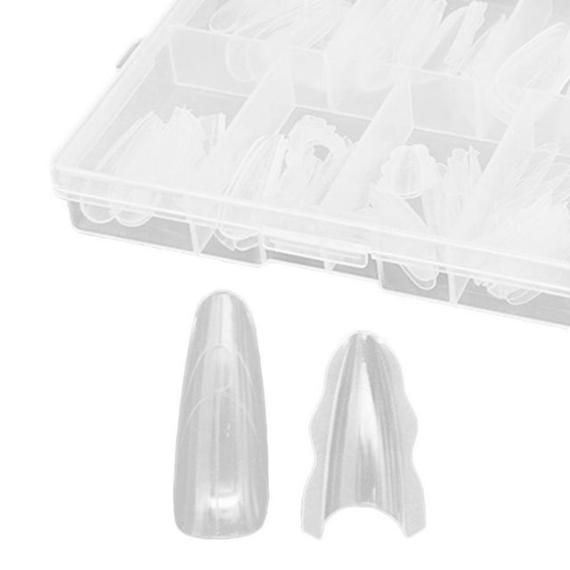 SharkTRUE Innovative Reusable Sandwich Nail Mold: Quick, Easy, Clear Finish For Salon-Grade Results