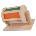 thumbnail image 3 of TABLZONE Musical Instrument Enlightenment Toys Wooden Textile Drum Educational Design 1Pcs, 3 of 8