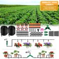 thumbnail image 4 of UMEXUS Garden Irrigation System, 130FT/40m Drip Irrigation Kit DIY Saving Water Automatic Irrigation Equipment Set for Garden Greenhouse, Flower Bed, Patio, Lawn, 4 of 8