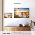 thumbnail image 4 of Elephant Stock Twelve Apostles Beach Sunrise Wall Art - Horizontal Canvas Wall Art - Living Room Wall Decor - Nature Canvas - Gray And Blue Decor - 12" x 8", 4 of 8
