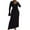 Black, variant on GigrtiJin Women Casual Ribbed Knit Dress Long Sleeve V Neck Casual Maxi Dress Long Sweater Fall Winter Plus Size Dress
