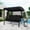 Black, variant on Panapinka 3 Seater Outdoor Porch Swing with Stand for Adults, 2-in-1 Convertible Design Patio Swing, Thick Soft Cushion & Adjustable Removable Canopy, for Backyard Garden Patio Poolside