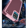 thumbnail image 4 of LeYi for Samsung Galaxy A12 5G Case, 4 Corners with Airbags, with 2 Pack Screen Protector, Pink, 4 of 8