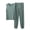 Green a2, variant on jobturf Plus Size Pajamas for Men Set Loose Fit Plain Lounge Sets Long Sleeve Shirt and Jogger Pants Summer Sleepwear 2 Piece Outfits L-5XL