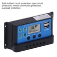 thumbnail image 4 of Controlador de carga solar Nikou de 30 A 12 V/24 V Moderno, 4 of 8