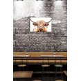 thumbnail image 3 of Cow Decor, Cow With Flower Crown Sign, Woodland Animals Decor,Vintage Animals Poster Collection Artwork for Bathroom Kitchen Kid's Room Nursery Decor, Aluminum, 12x16 Inches Metal Sign, 3 of 6
