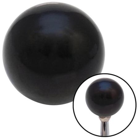 American Shifter Black Shift Knob with 0.375-24 Insert Shifter Auto Manual Custom Automatic Brody