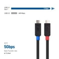 thumbnail image 6 of Cable Matters Active USB C Cable with 4K Video and 5 Gbps Data Transfer 16.4 ft for Portable Monitor, Oculus Quest 2 VR Headset, and More, 6 of 7