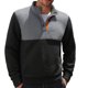 thumbnail image 2 of pstuiky camisas de hombre de manga larga, Blusa informal y moderna de color liso con botones, manga larga y cuello alto para hombre top de hombre s, 2 of 9