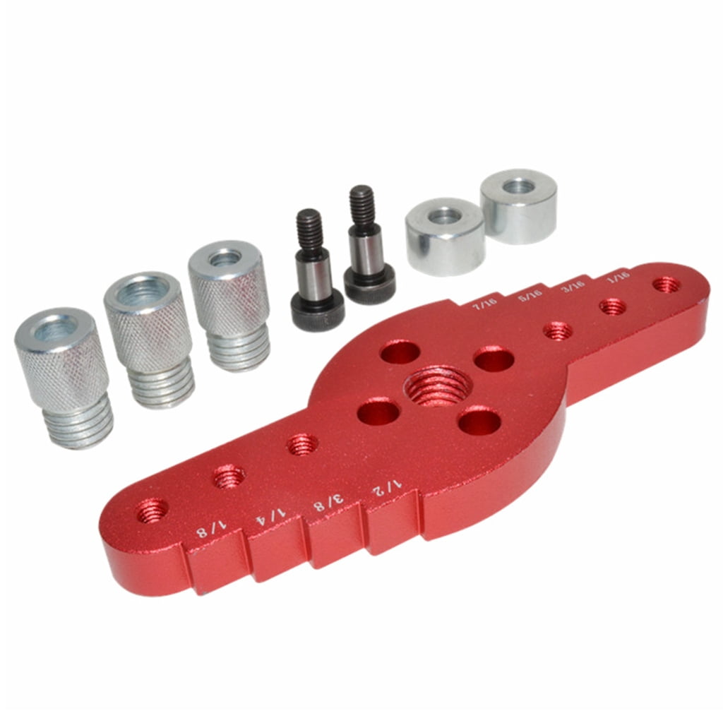 Vertical Pocket Hole Drilling Jig Woodworking Dowelling Jig Locator Wood Dowel Drill Guide Puncher Positioner Tools